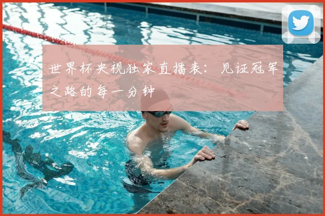 世界杯央视独家直播表:见证冠军之路的每一分钟